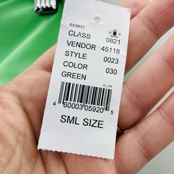 LA Hearts by PacSun Womens Size Small Active Far Out Biker Shorts in Green 477 - Picture 6 of 6